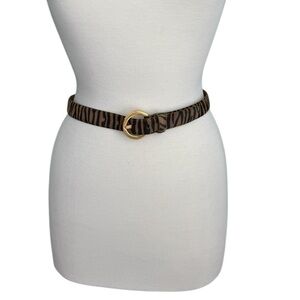 Donna Katz | Accessories | Vintage Brown Leather Belt By 